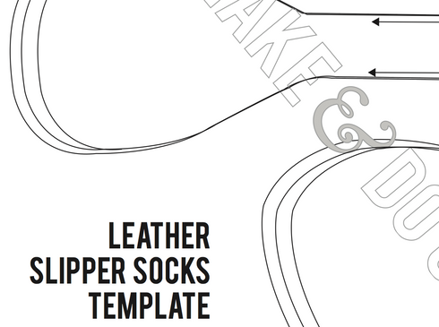 Snuggly Slipper Socks Crochet Pattern