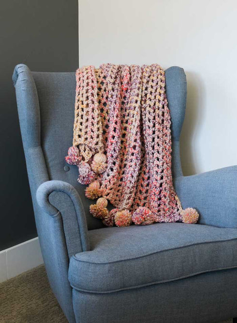 Presto 4.5 Hour Throw Crochet Pattern