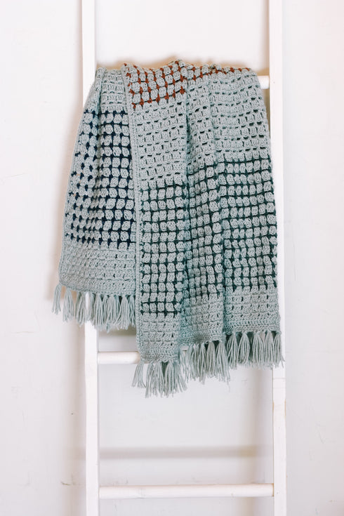 Block Stitch Blanket Crochet Pattern