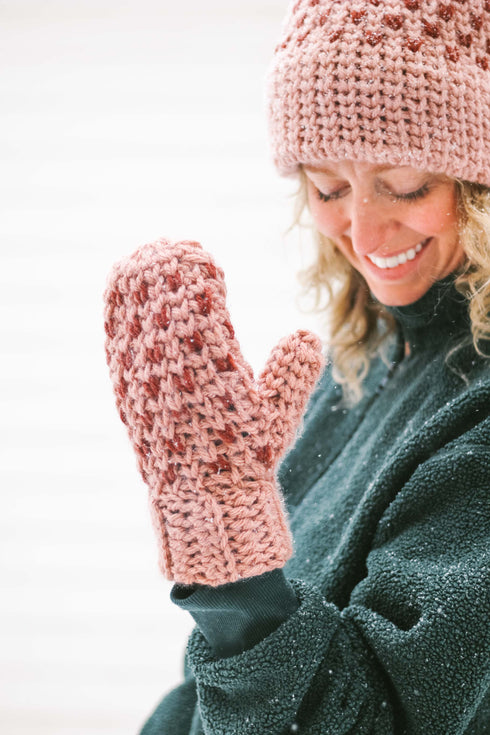 Morning Mittens Crochet Pattern