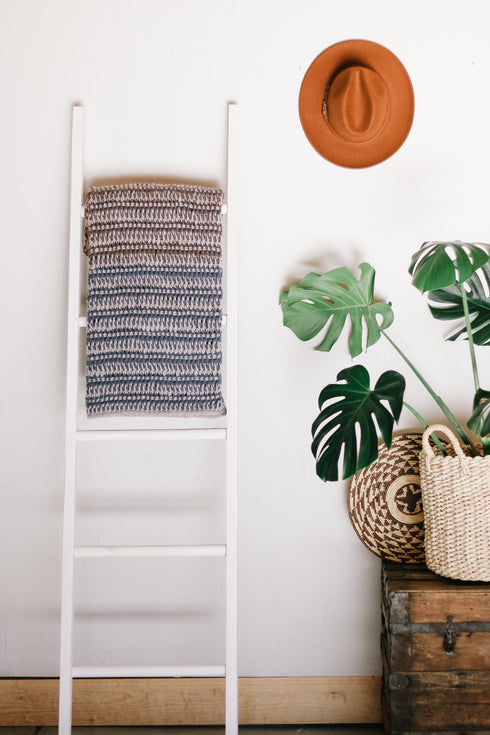 Woven Stripes Throw Crochet Pattern