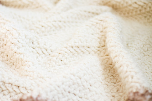 Luxe Herringbone Blanket Crochet Pattern