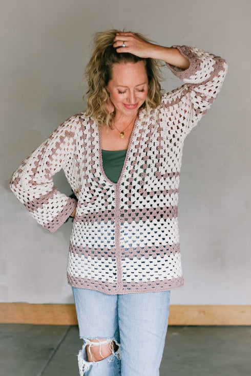 Dune Drifter Beach Coverup Crochet Pattern
