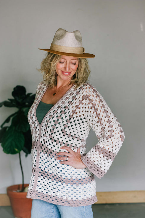 Dune Drifter Beach Coverup Crochet Pattern