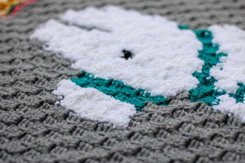 Alpaca Love C2C Blanket Crochet Pattern