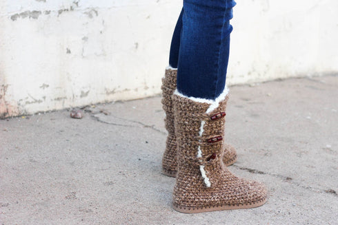 Breckenridge Boots Crochet Pattern