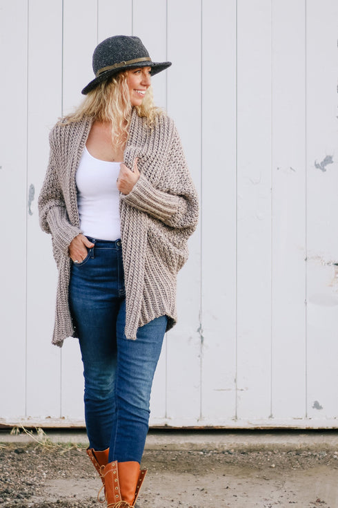 Habitat Cardigan Crochet Pattern