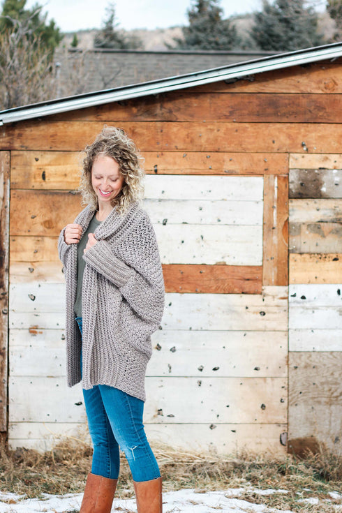 Habitat Cardigan Crochet Pattern