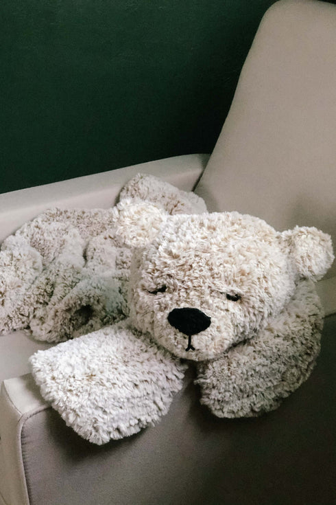 Hibernation Bear Rug Blanket Crochet Pattern