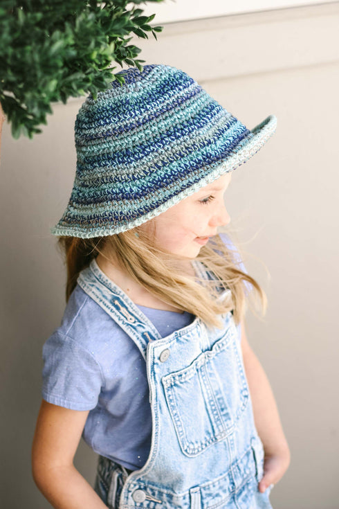 Scrappy Bucket Hat Crochet Pattern