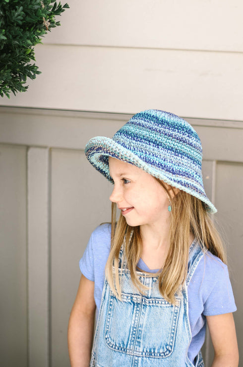 Scrappy Bucket Hat Crochet Pattern