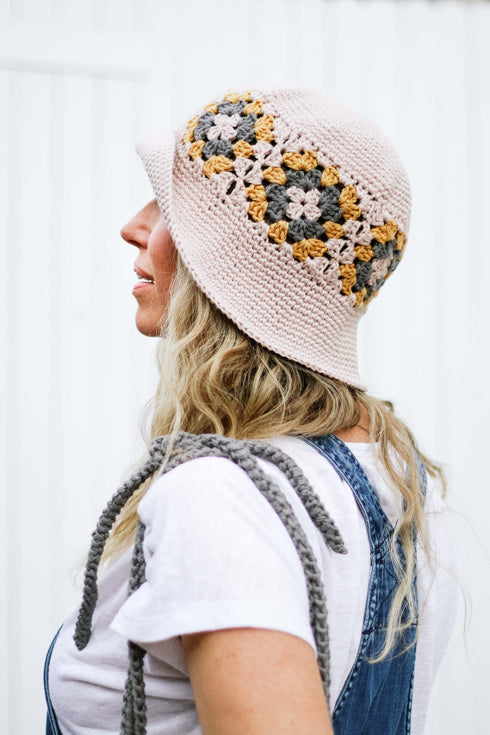 Halcyon Bucket Hat Crochet Pattern