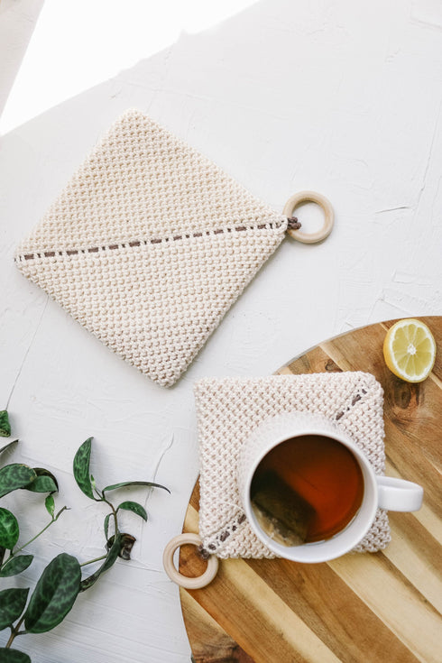 Casita Potholder Crochet Pattern