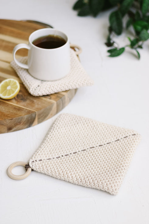 Casita Tea Towel and Potholders Crochet Pattern
