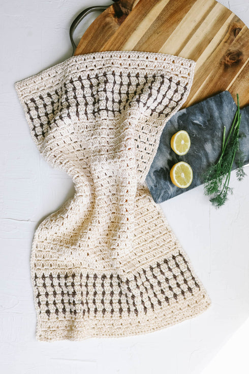 Casita Tea Towel and Potholders Crochet Pattern