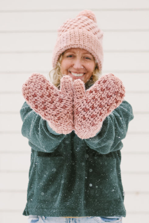 Morning Mittens Crochet Pattern