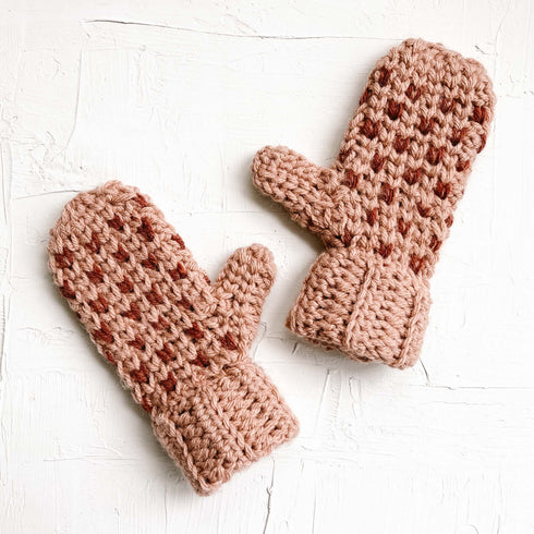 Morning Mittens Crochet Pattern