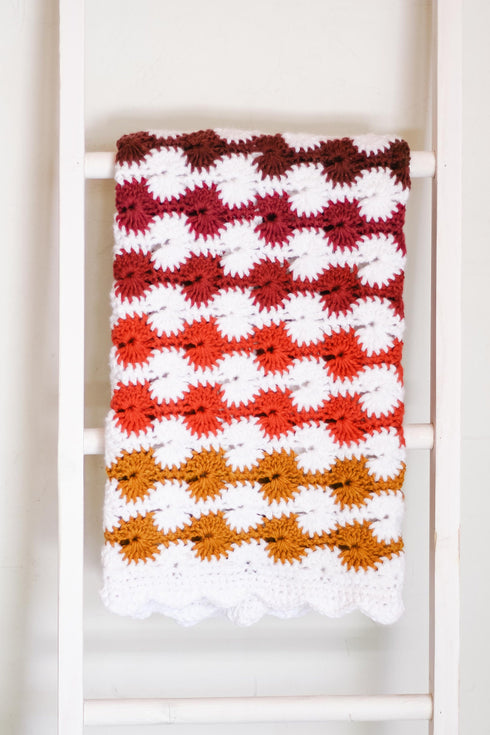 Chroma Stripes Blanket Crochet Pattern