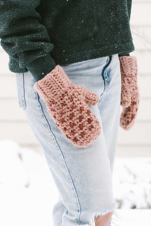 Morning Mittens Crochet Pattern