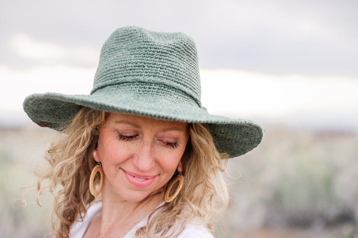Cleo Wide Brim Fedora Crochet Pattern – MakeAndDoCrew