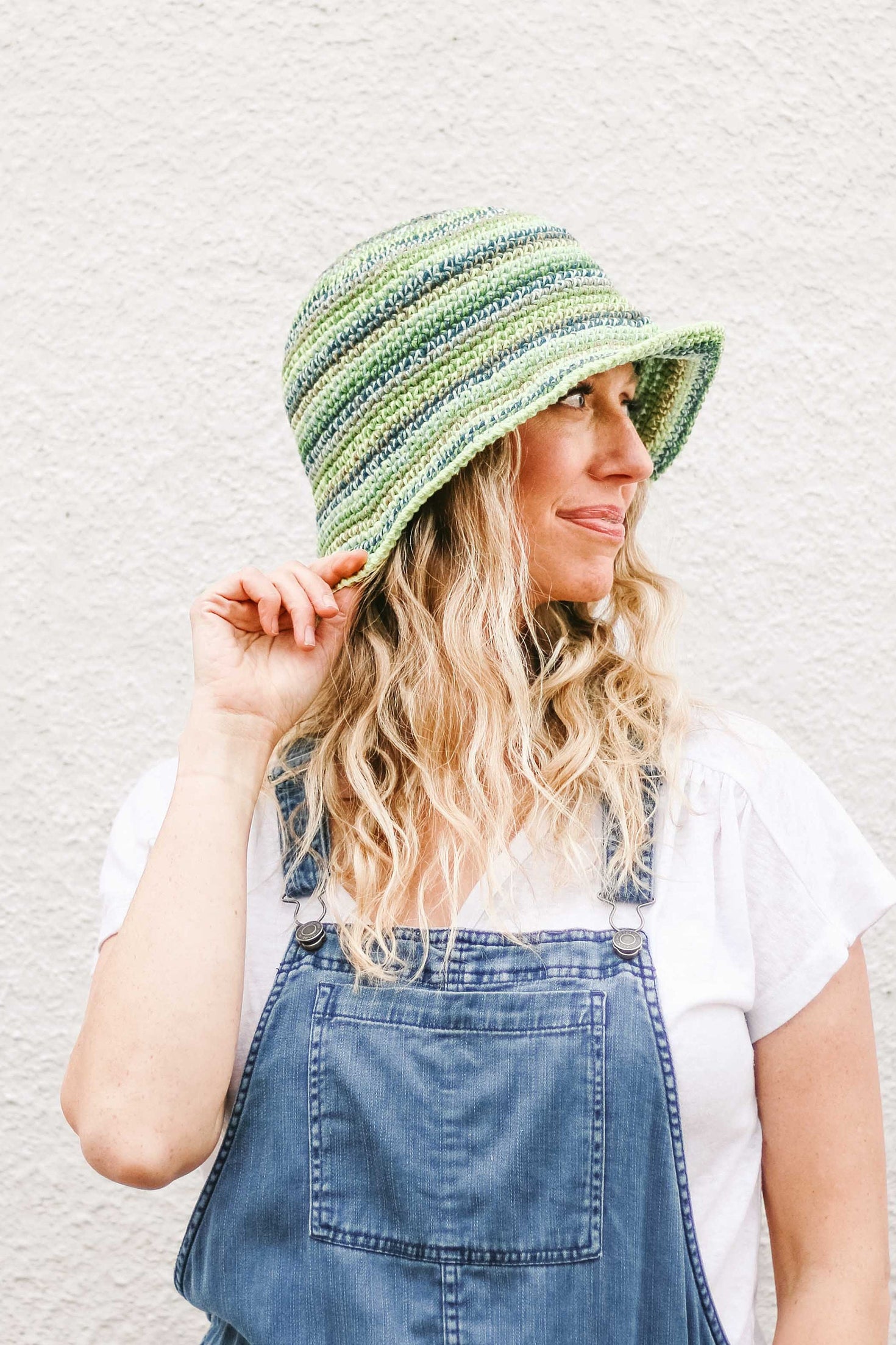 Scrappy Bucket Hat Crochet Pattern MakeAndDoCrew